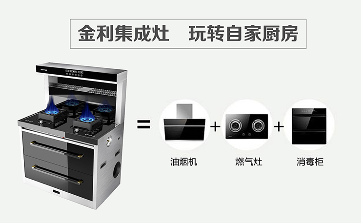 集成灶十大品牌金利：一機(jī)在手，烹飪無憂