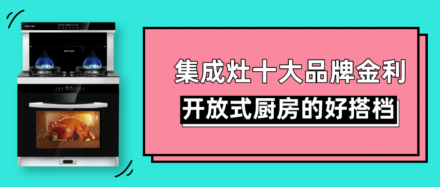 集成灶十大品牌金利 開放式廚房的好搭檔