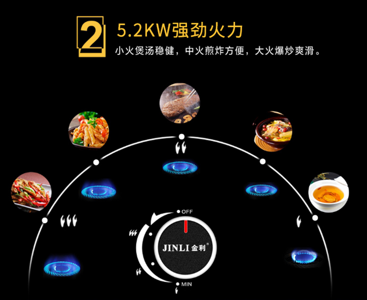 集成灶十大品牌金利 一步到位解決所有難題